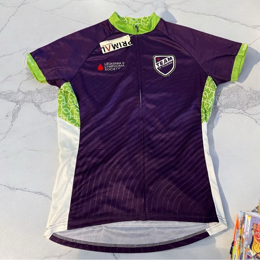 Women’s Primal Cycling Shirt (XL) - Leukemia Lymphoma Society